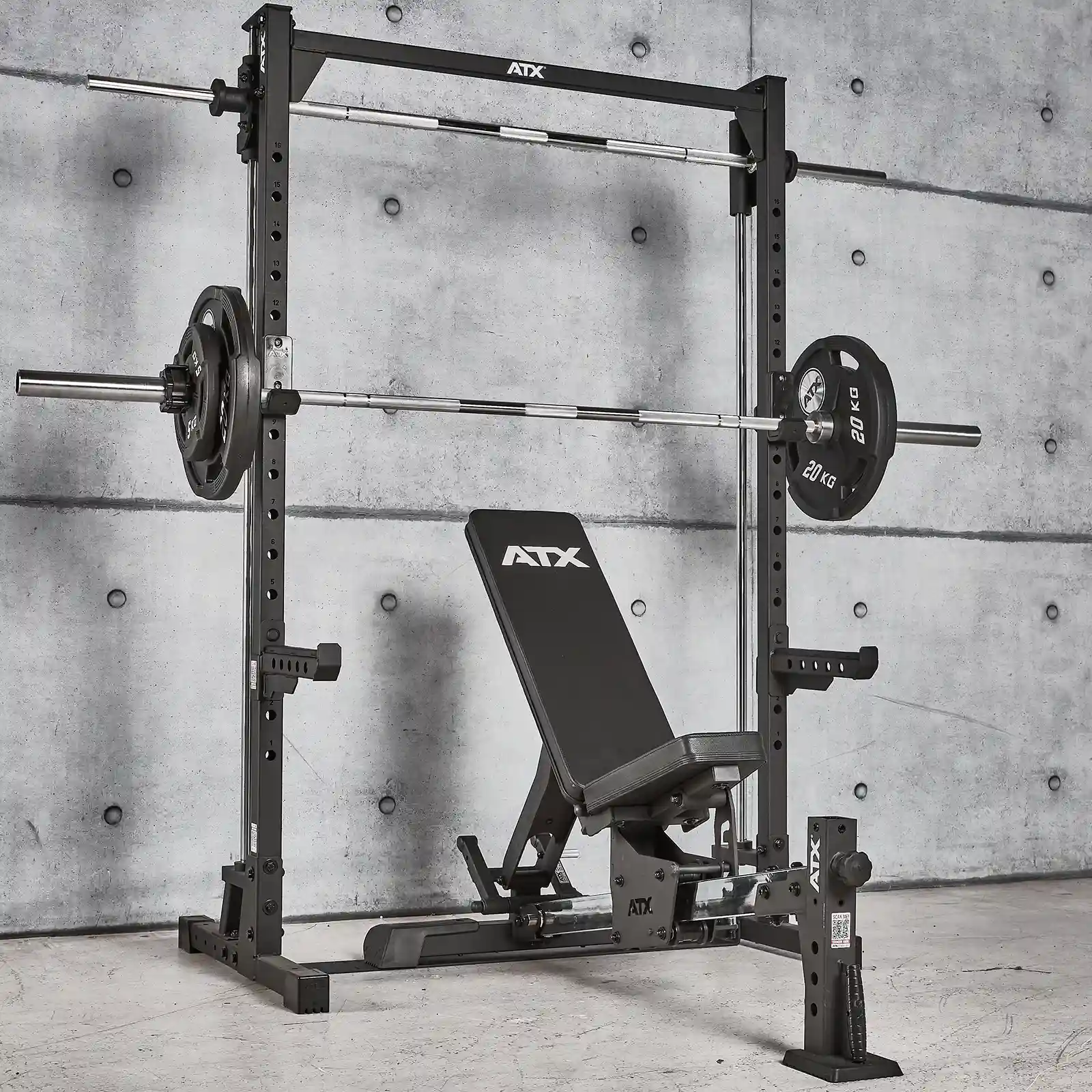 ATX-SB35-0500 safety spotter arms for incline press