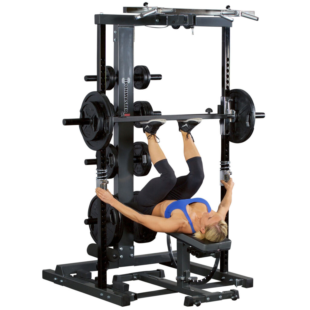 Ironmaster leg press plate attachment, compatible with IM2000 machine