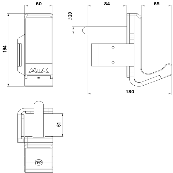 60 x 60 j hook measurements