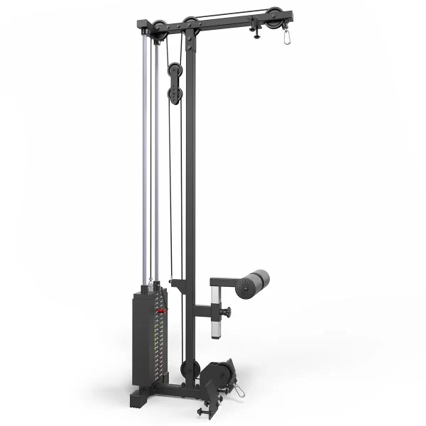 side view of the lat pulldown attachmant