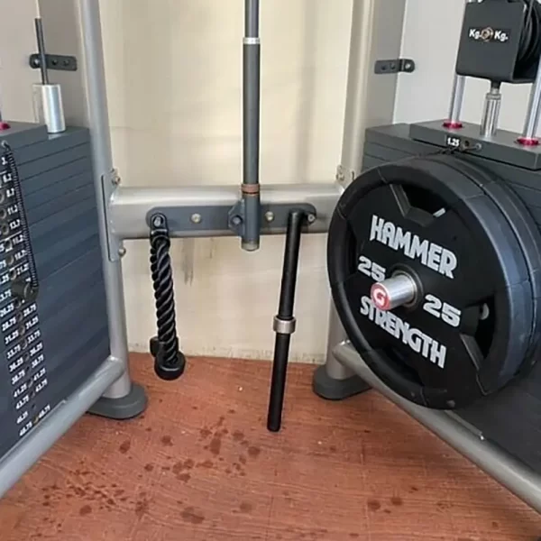 weight on the king pin on a functional trainer