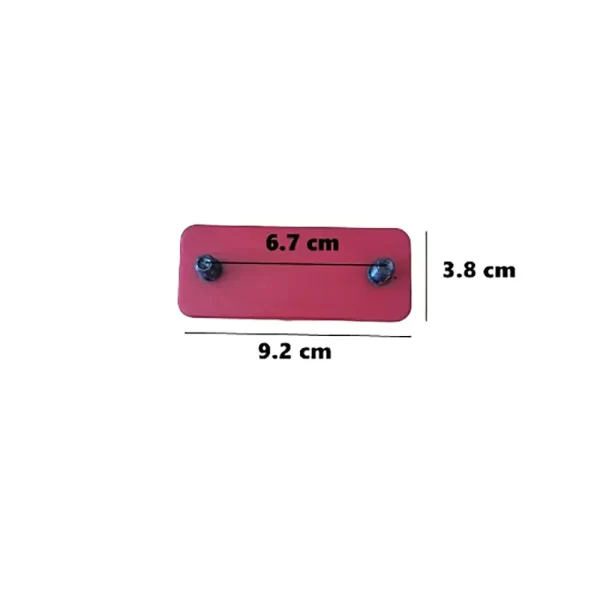 StarTrac rubber stop top dimensions