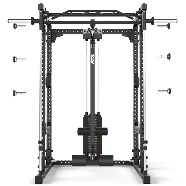 Low Ceiling + 115kg Stack Lat + Smith Options - Image 4