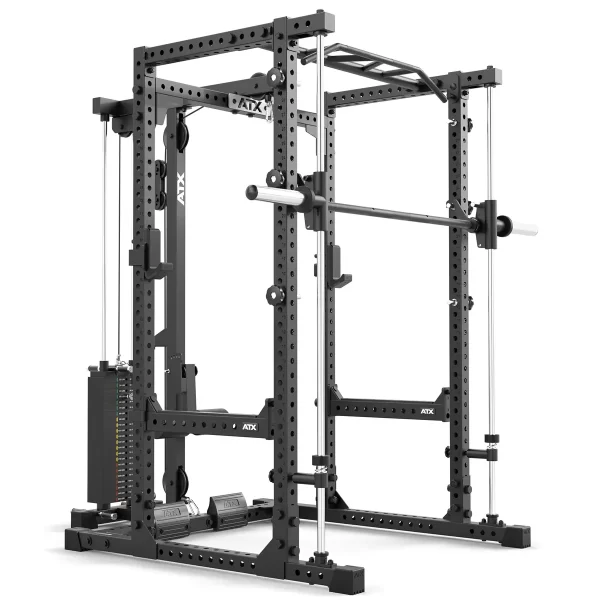 Low Ceiling + 115kg Stack Lat + Smith Options