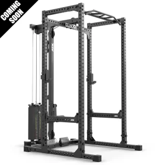 660 Power Rack + 115kg Stack Lat Option