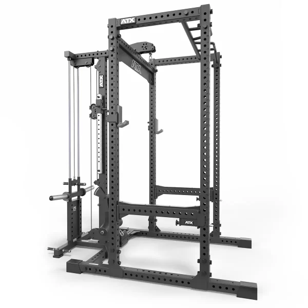 780 Power Rack + Plate Load Lat Option