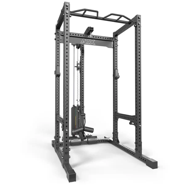 780 Power Rack + 125kg Stack Lat Option - Image 2