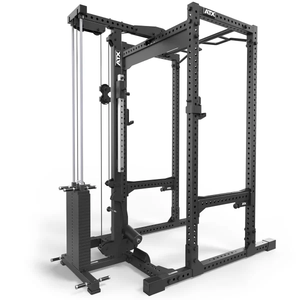 780 Power Rack + 125kg Stack Lat Option - Image 3