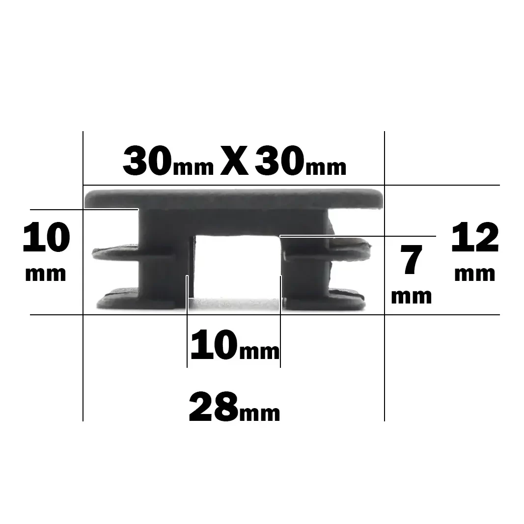 30x30mm cap measurements