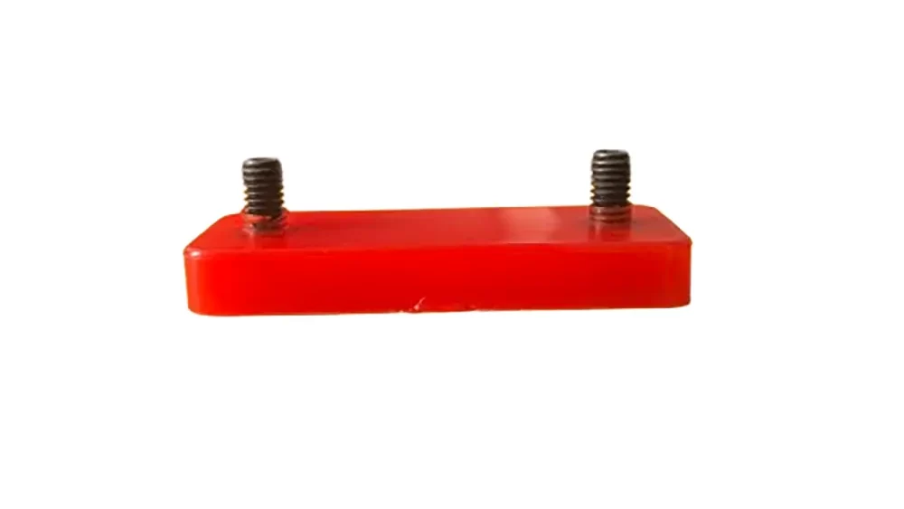 StarTrac rubber stop with 2 bolts