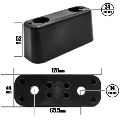 Rubber Stop 120mm x 53mm - Image 4